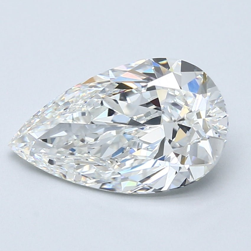 3 Carat Natural Diamond - PEAR 3.01ct - Diamonds By Rothschild