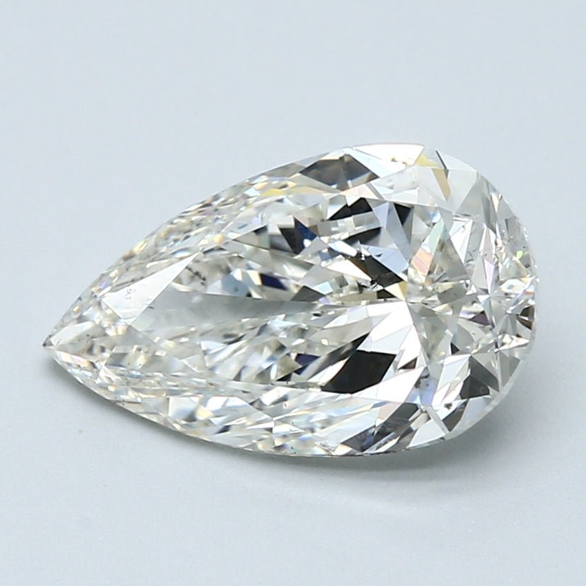 3 Carat Natural Diamond - PEAR - 3.02 - J - SI2 - Diamonds By Rothschild