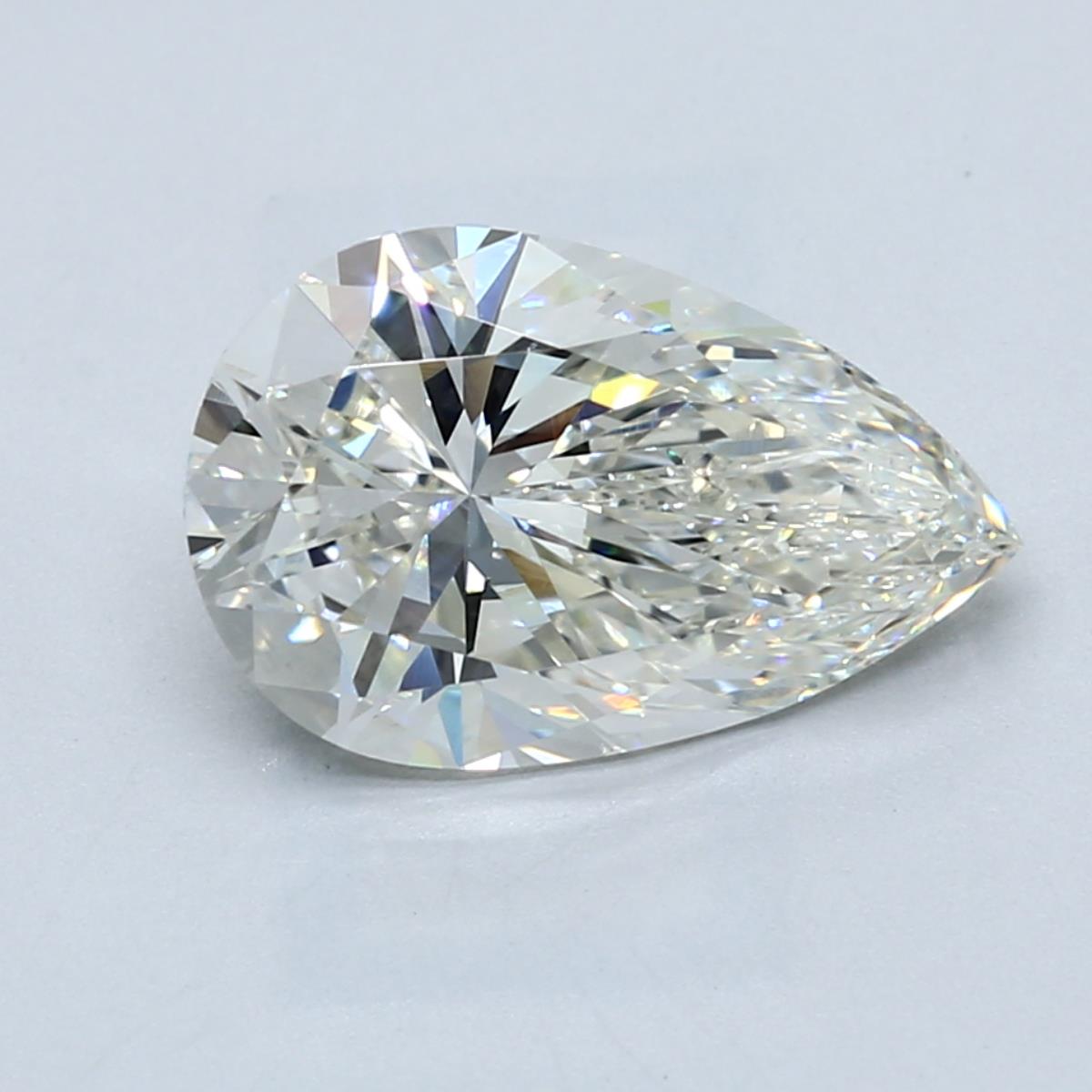 3 Carat Natural Diamond - PEAR 3.0ct - Diamonds By Rothschild