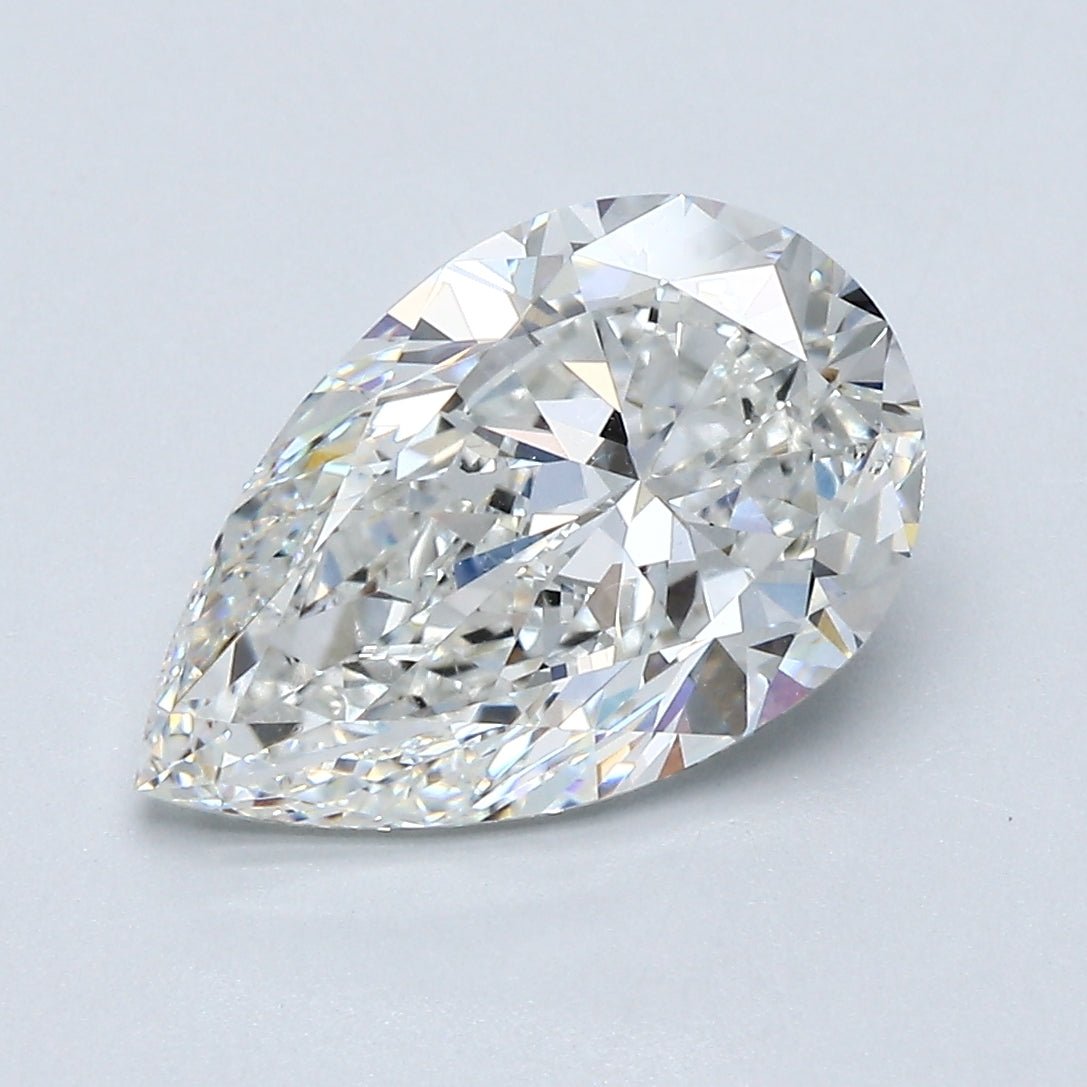 3 Carat Natural Diamond - PEAR - Diamonds By Rothschild