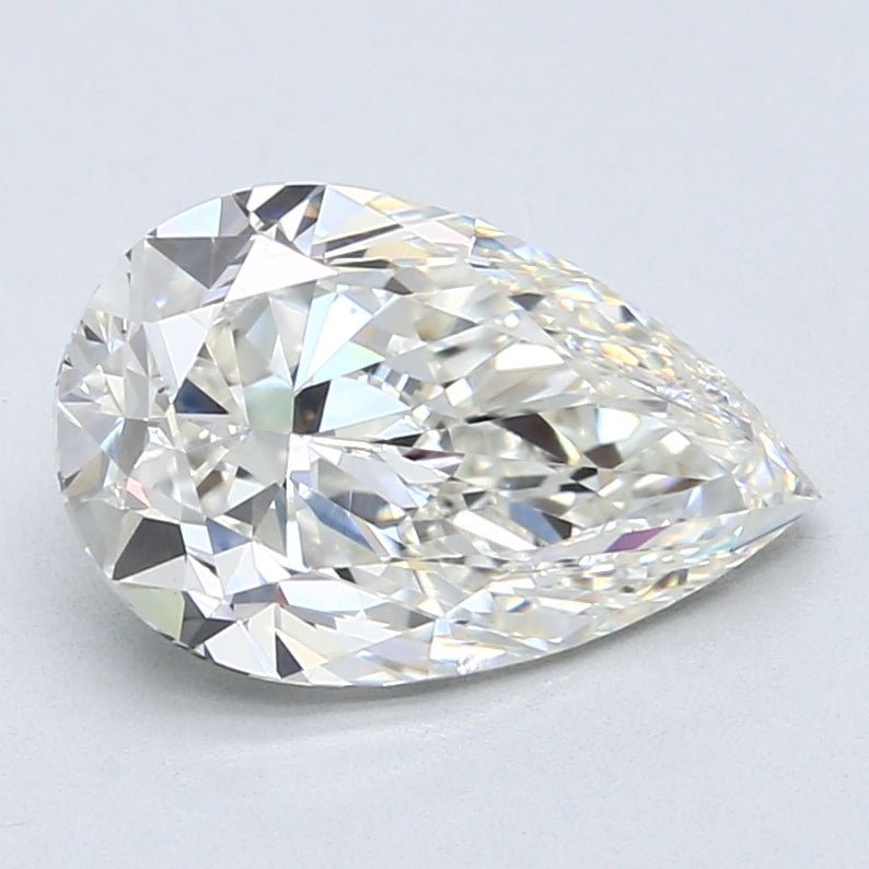 3 Carat Natural Diamond - PEAR - Diamonds By Rothschild