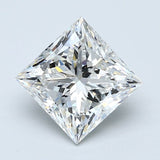 3 Carat Natural Diamond - PRINCESS - Diamonds By Rothschild