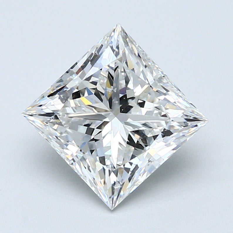3 Carat Natural Diamond - PRINCESS - Diamonds By Rothschild