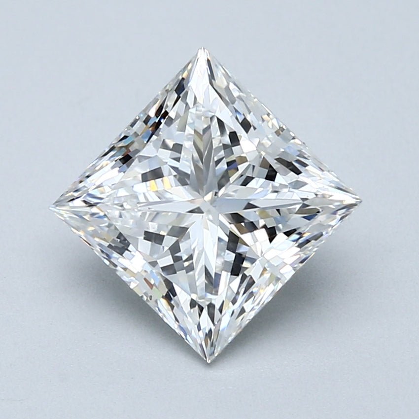 3 Carat Natural Diamond - PRINCESS - Diamonds By Rothschild