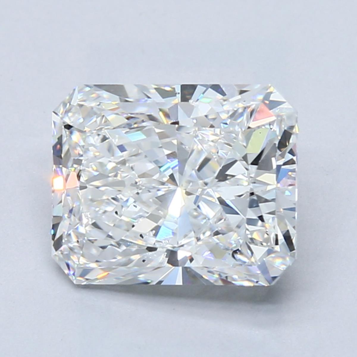 3 Carat Natural Diamond - RADIANT - 3.01 - F - SI1 - Diamonds By Rothschild