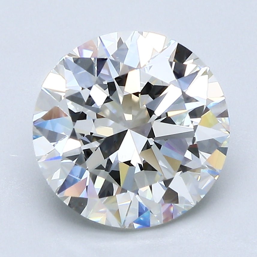 3 Carat Natural Diamond - ROUND - Diamonds By Rothschild