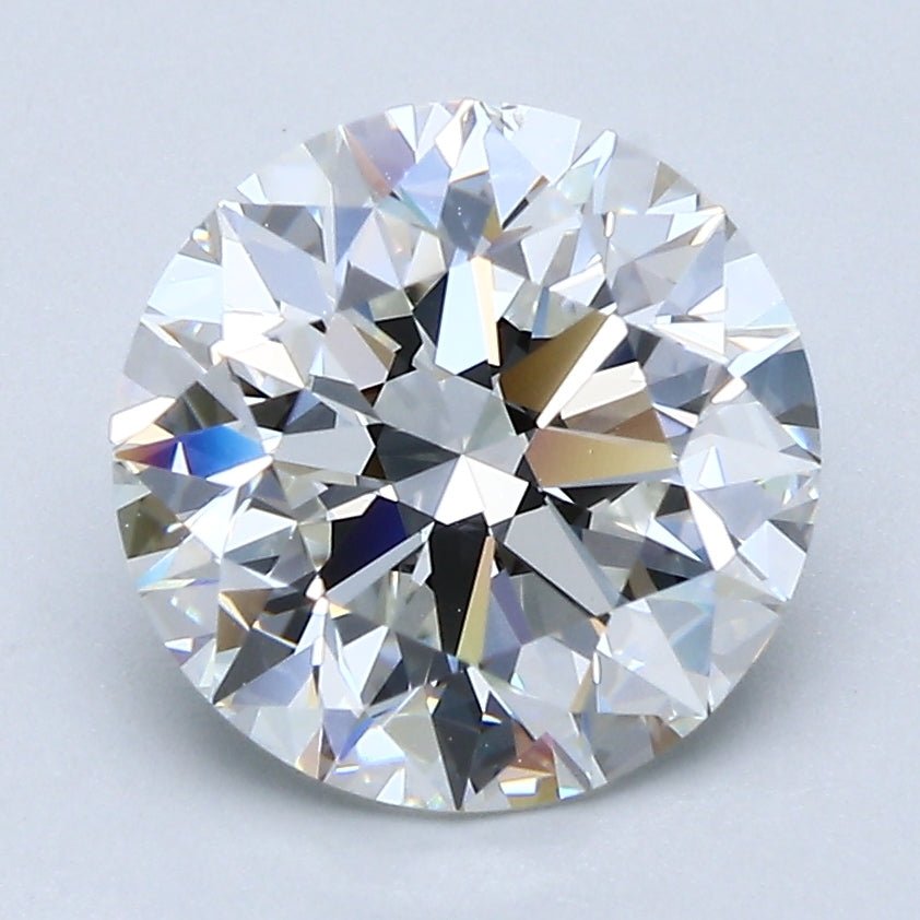 3 Carat Natural Diamond - ROUND - Diamonds By Rothschild
