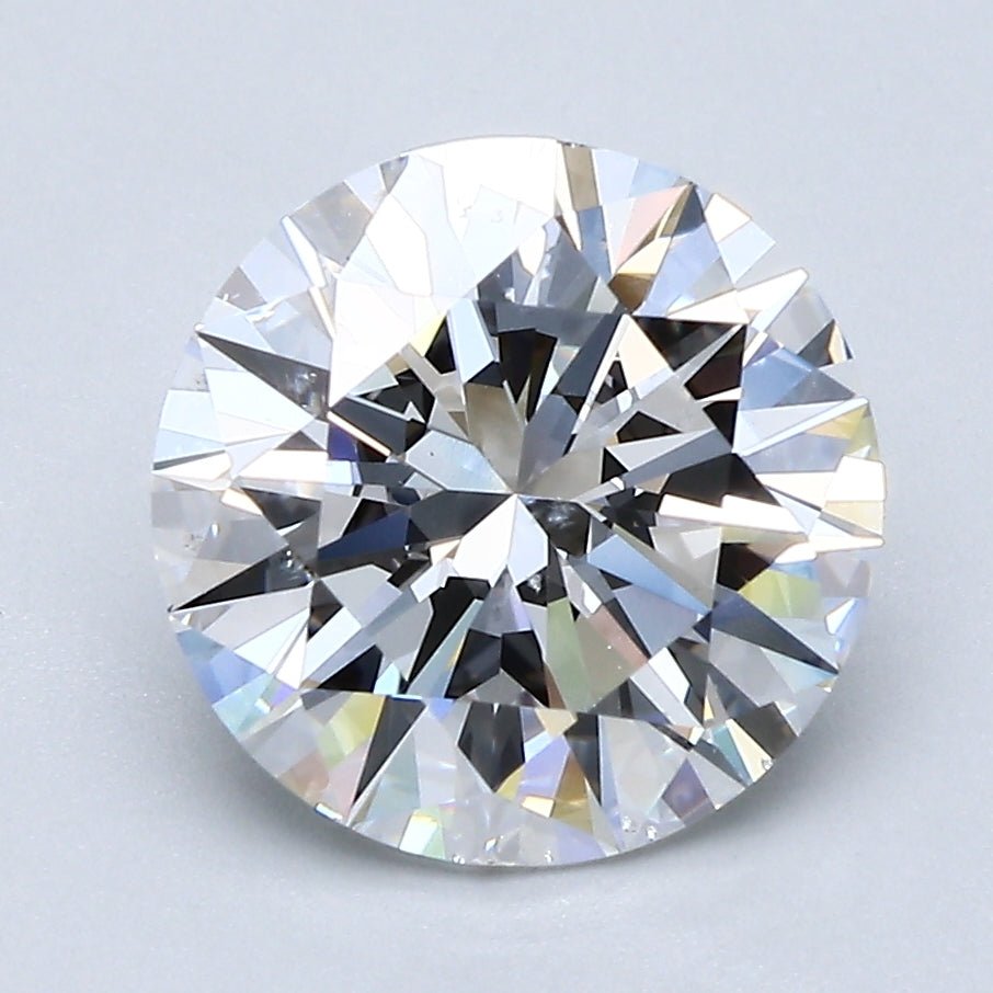 3 Carat Natural Diamond - ROUND - Diamonds By Rothschild