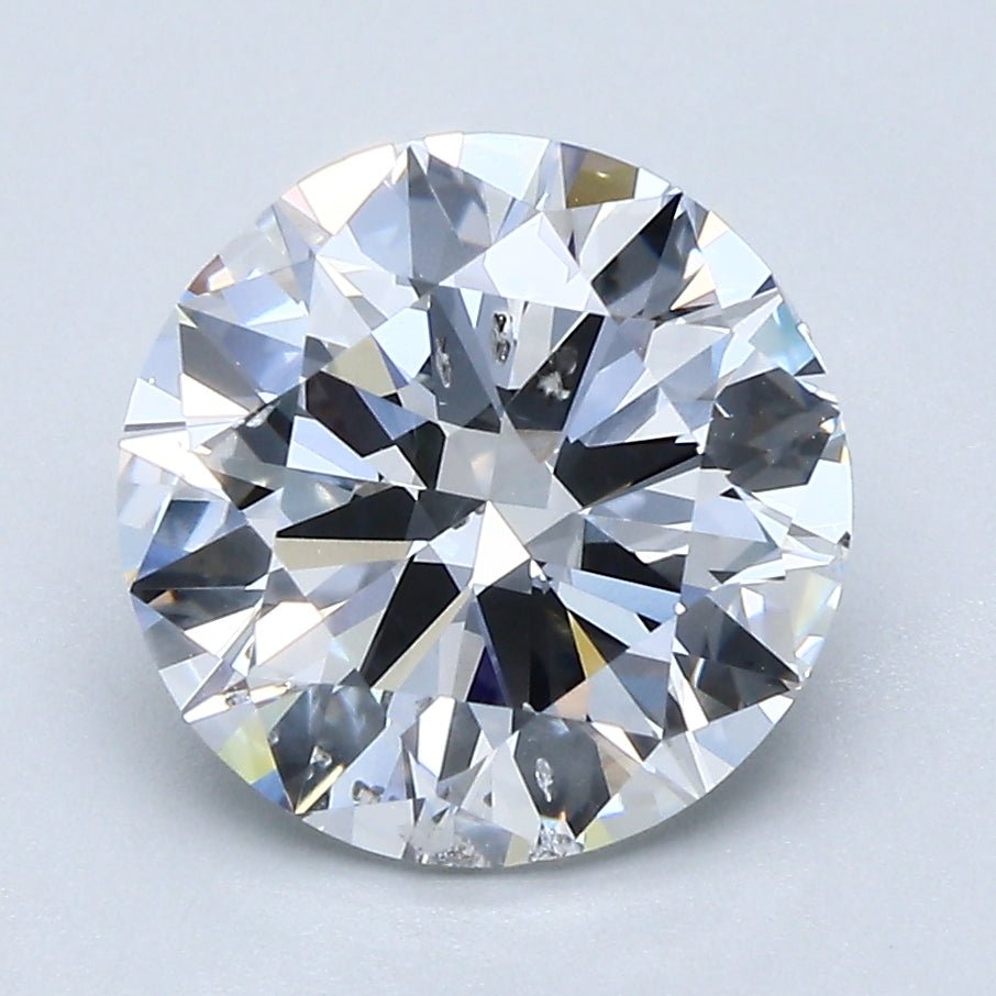3 Carat Natural Diamond - ROUND - Diamonds By Rothschild