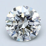 3 Carat Natural Diamond - Round - 2.94 - H - VVS2 - Diamonds By Rothschild