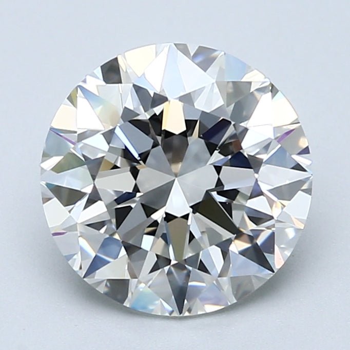 3 Carat Natural Diamond - Round - 2.94 - H - VVS2 - Diamonds By Rothschild