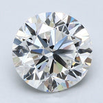 3 Carat Natural Diamond - Round - 3 - H - SI1 - Diamonds By Rothschild