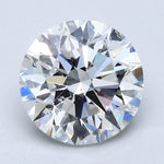 3 Carat Natural Diamond - Round - 3.01 - F - SI2 - Diamonds By Rothschild