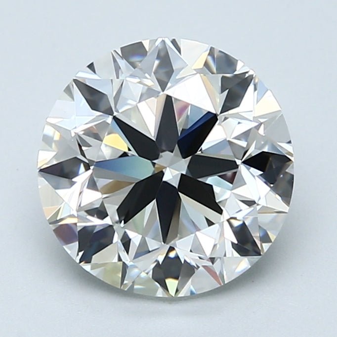 3 Carat Natural Diamond - Round - 3.01 - F - VS1 - Diamonds By Rothschild