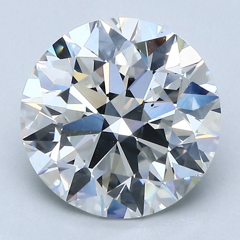 3 Carat Natural Diamond - Round - 3.01 - G - VS2 - Diamonds By Rothschild