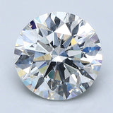 3 Carat Natural Diamond - Round - 3.01 - H - SI2 - Diamonds By Rothschild