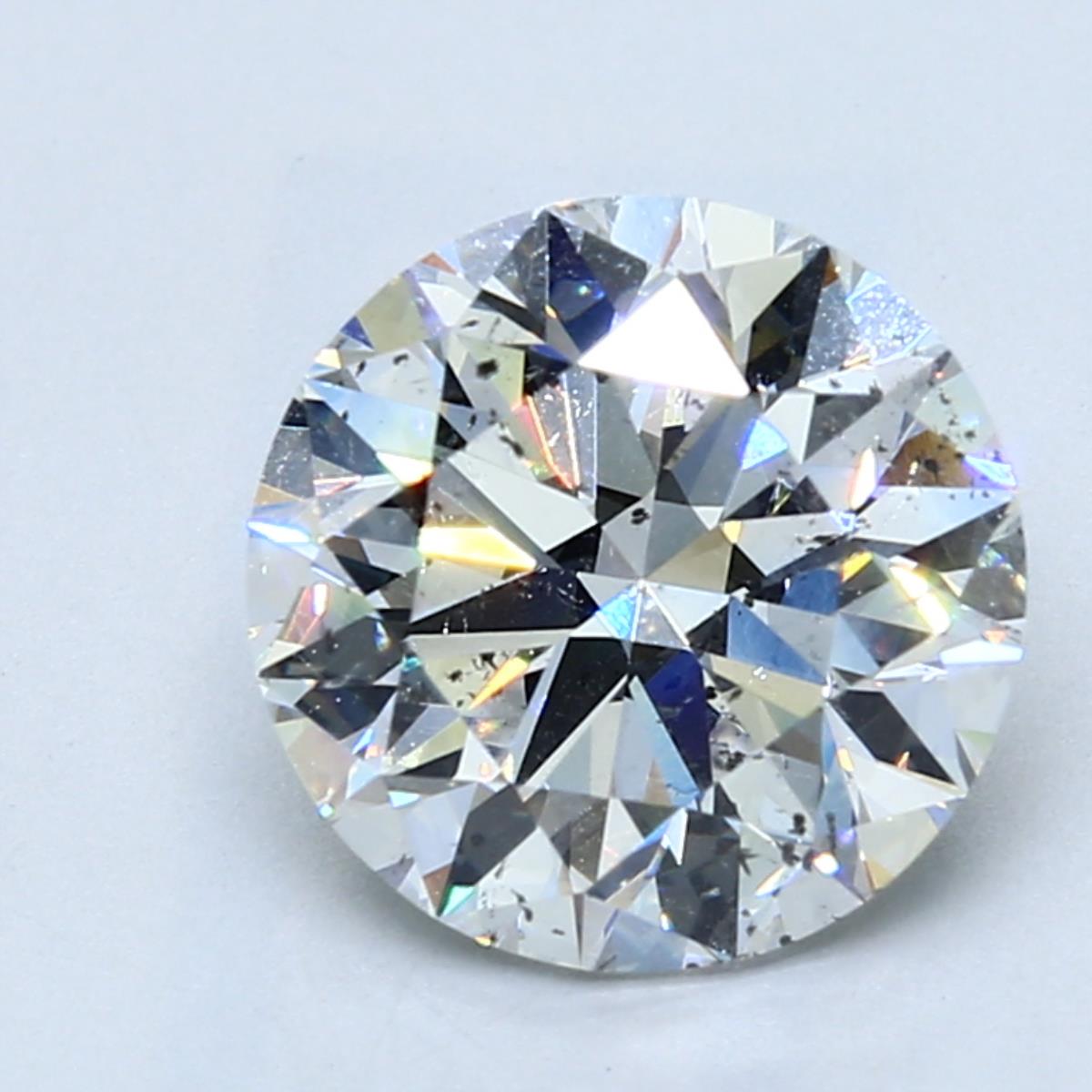 3 Carat Natural Diamond - Round 3.01ct - Diamonds By Rothschild