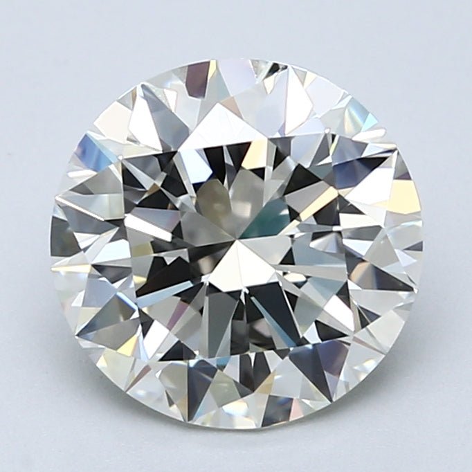 3 Carat Natural Diamond - Round - 3.02 - J - VS1 - Diamonds By Rothschild