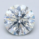3 Carat Natural Diamond - Round - 3.37 - I - SI2 - Diamonds By Rothschild
