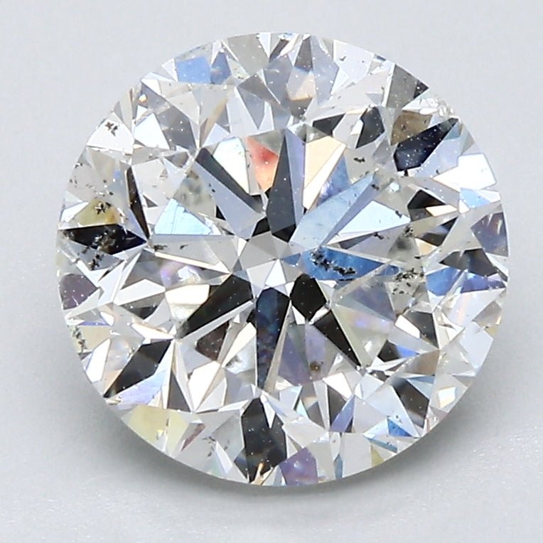 3 Carat Natural Diamond - ROUND - Diamonds By Rothschild