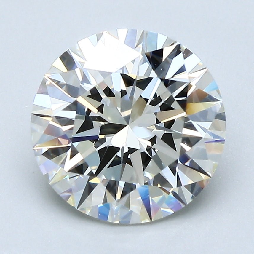 3 Carat Natural Diamond - ROUND - Diamonds By Rothschild