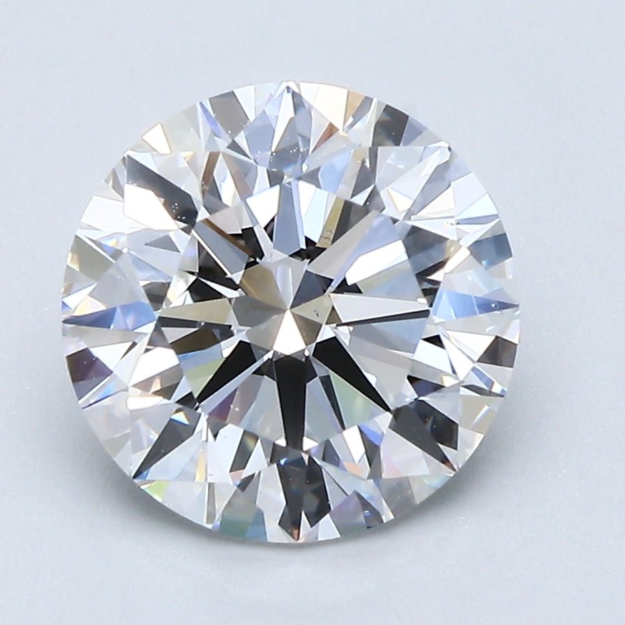 3 Carat Natural Diamond - Round - Diamonds By Rothschild