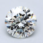 3 Carat Round Cut Natural Diamond - I VS1 - 2.89ct - EX Cut Grade