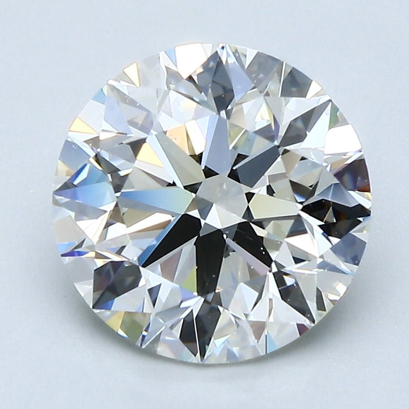 3 Carat Natural Diamond - ROUND - Diamonds By Rothschild