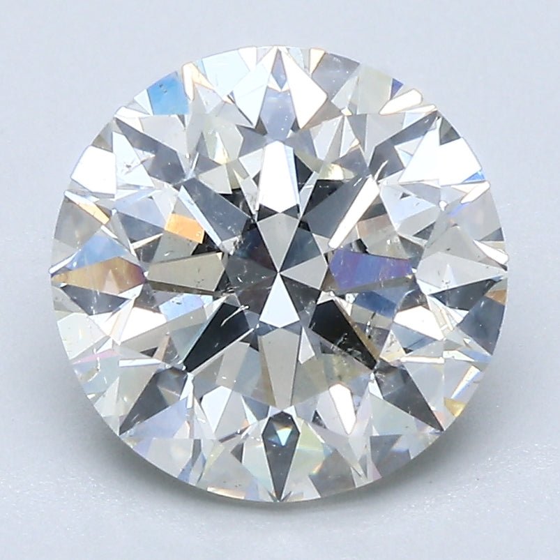3 Carat Natural Diamond - ROUND - Diamonds By Rothschild