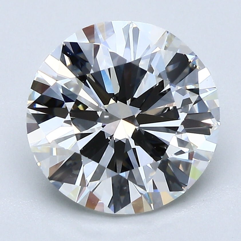 3 Carat Natural Diamond - ROUND - Diamonds By Rothschild