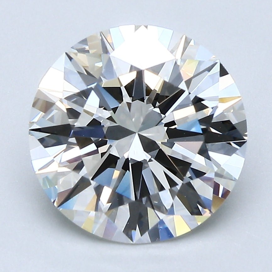 3 Carat Natural Diamond - Round - Diamonds By Rothschild