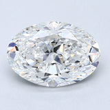 3 Carat Oval Cut Natural Diamond - E VS2 - 3.3ct - VG Cut Grade - Diamonds By Rothschild