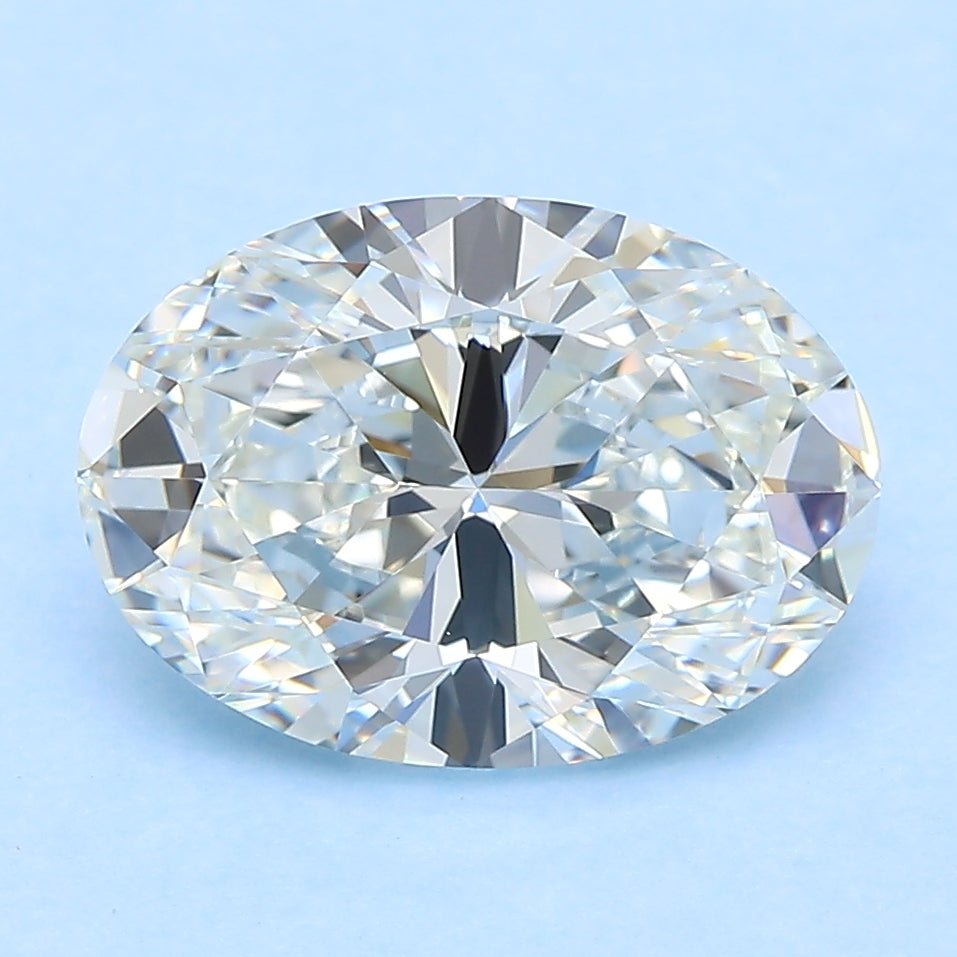 3 Carat Oval - Natural Diamond - 3 - H - VVS1 - EX - VG - Diamonds By Rothschild