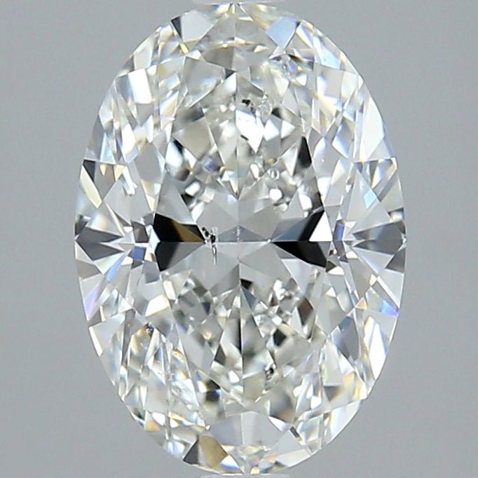 3 Carat Oval - Natural Diamond - 3 - I - SI1 - VG - EX - VG - Diamonds By Rothschild