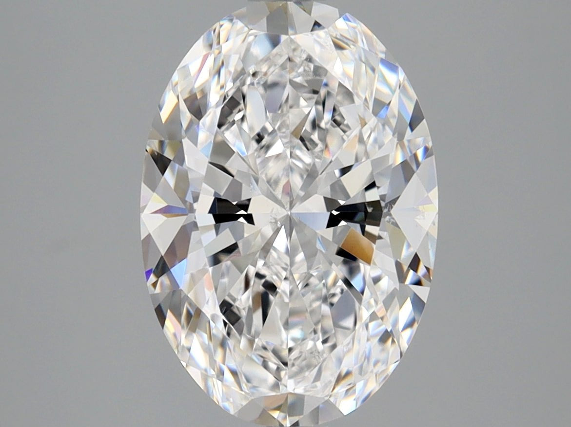 3 Carat Oval - Natural Diamond - 3.01 - D - SI1 - EX - EX - Diamonds By Rothschild