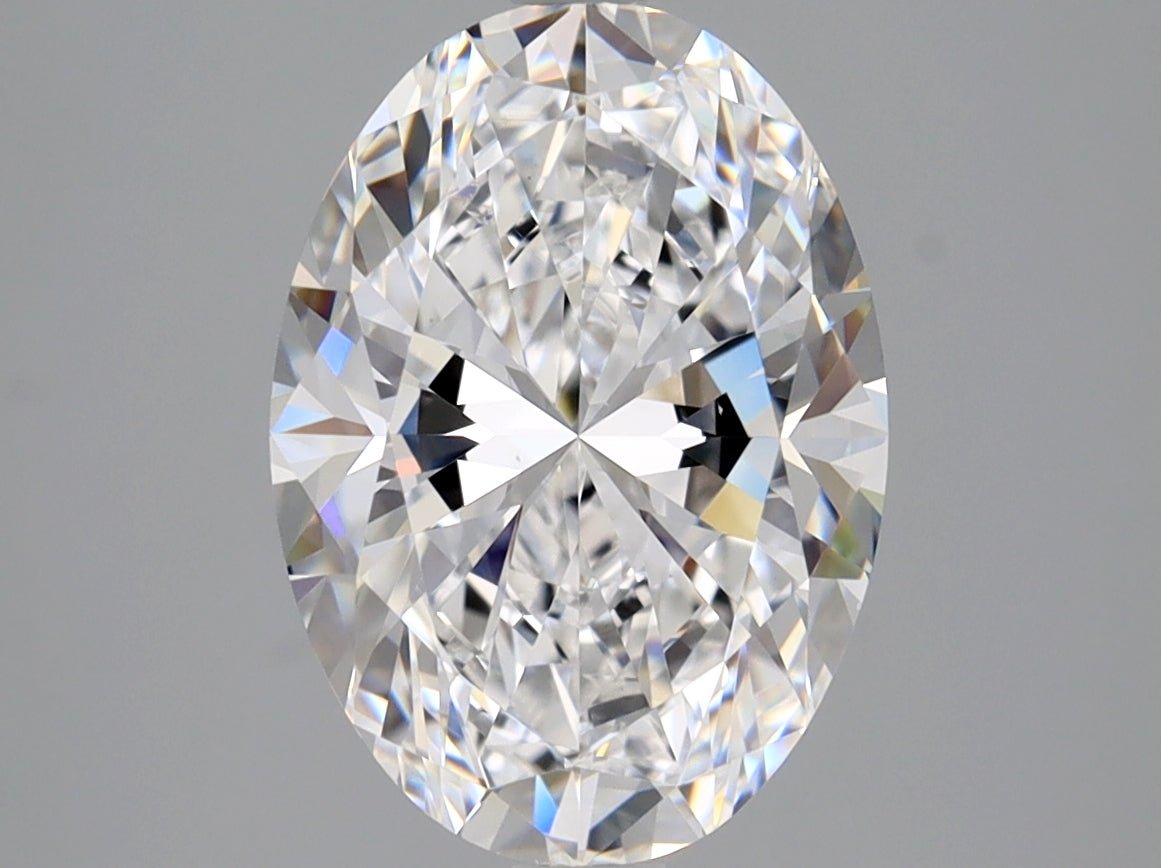 3 Carat OVAL - Natural Diamond - 3.01 - D - VS2 - EX - VG - Diamonds By Rothschild