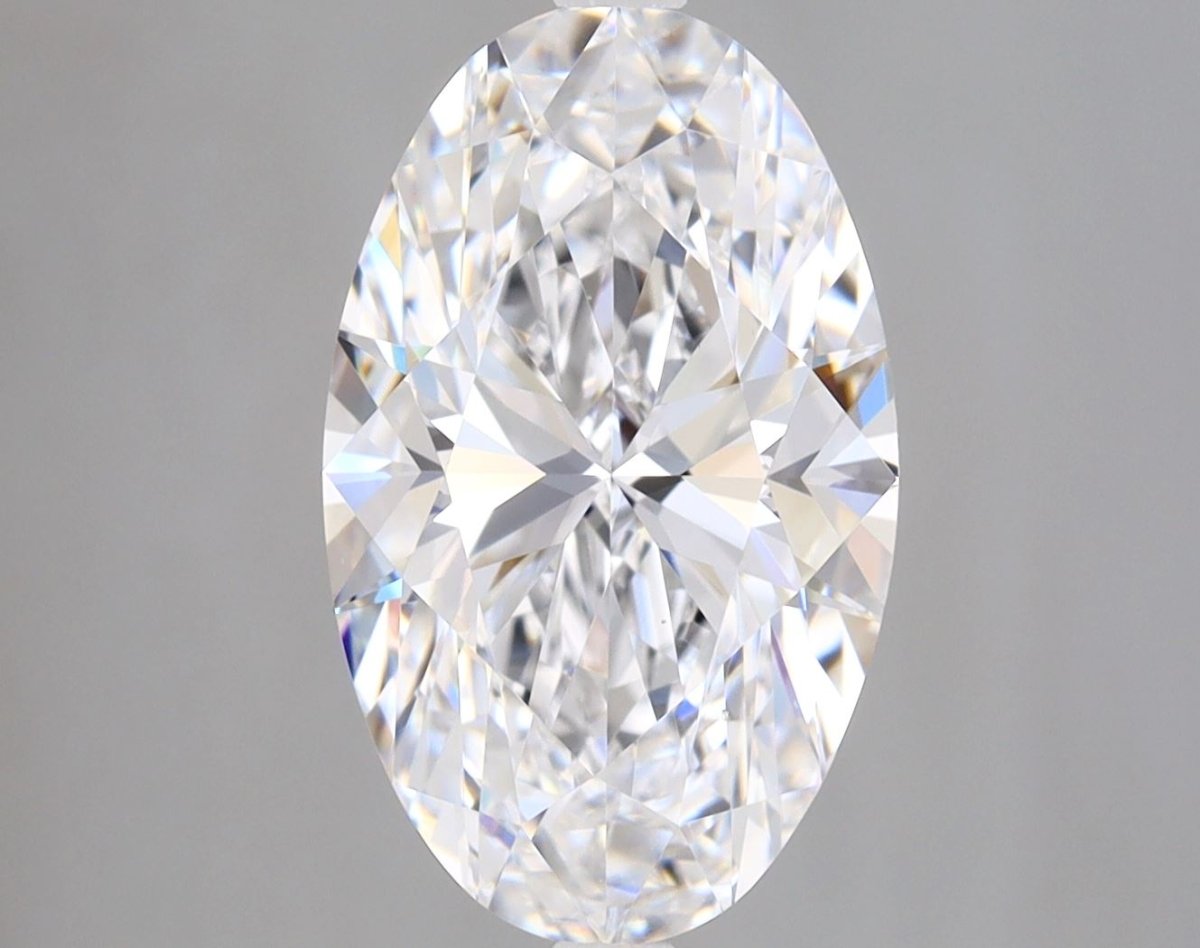 3 Carat Oval - Natural Diamond - 3.01 - D - VS2 - EX - VG - Diamonds By Rothschild