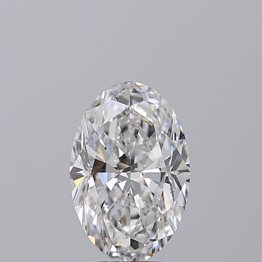 3 Carat Oval - Natural Diamond - 3.01 - E - SI1 - VG - EX - EX - Diamonds By Rothschild