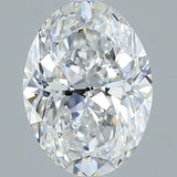 3 Carat Oval - Natural Diamond - 3.01 - E - SI1 - VG - EX - EX - Diamonds By Rothschild