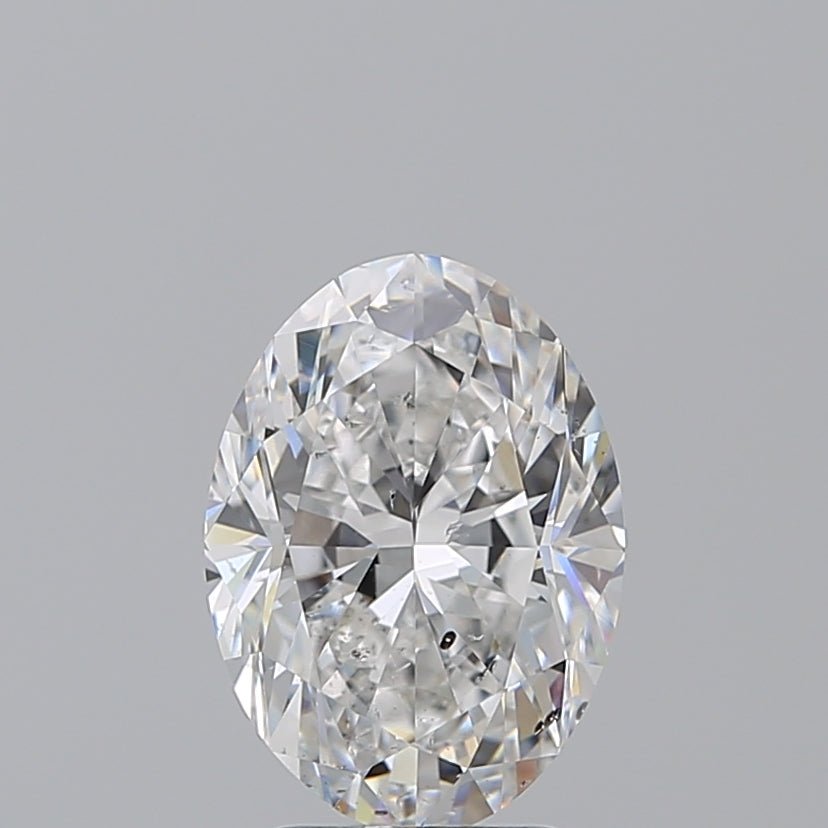 3 Carat Oval - Natural Diamond - 3.01 - E - SI2 - VG - EX - VG - Diamonds By Rothschild
