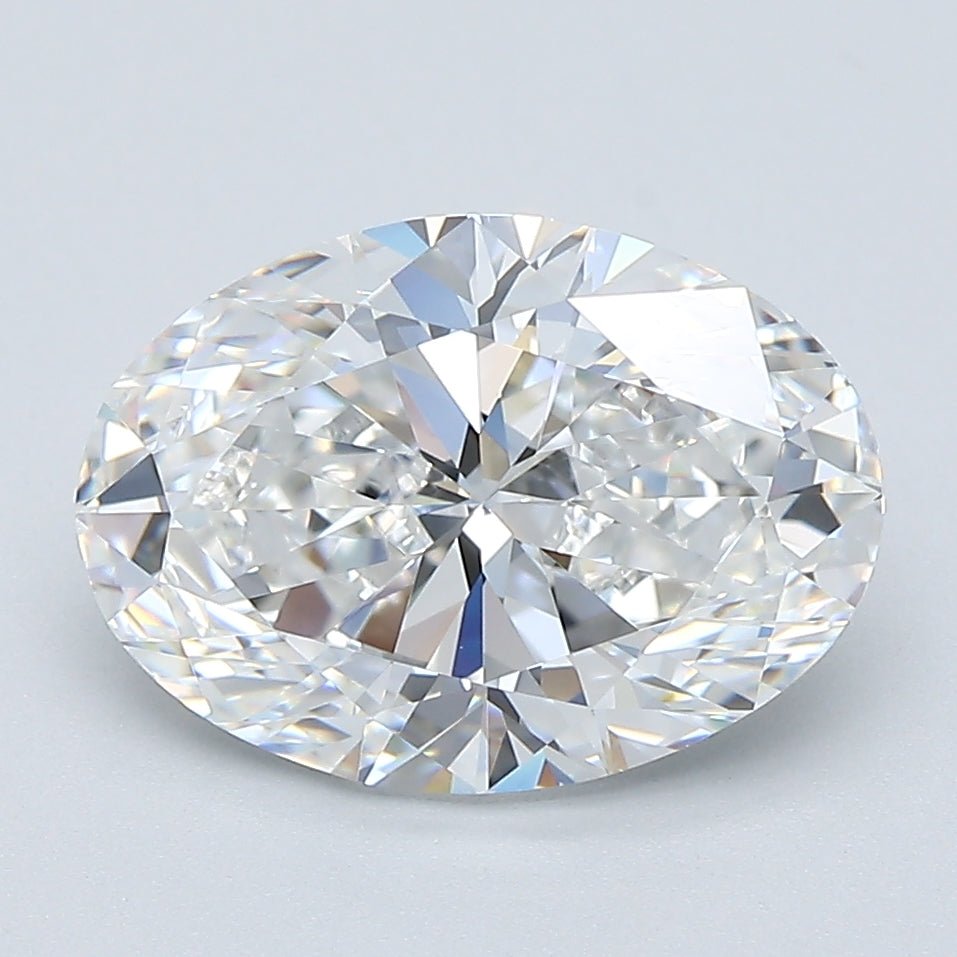 3 Carat Oval - Natural Diamond - 3.01 - E - VS2 - EX - EX - Diamonds By Rothschild
