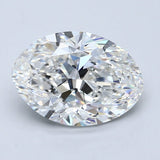 3 Carat Oval - Natural Diamond - 3.01 - F - SI1 - VG - EX - VG - Diamonds By Rothschild
