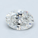 3 Carat Oval - Natural Diamond - 3.01 - F - SI1 - VG - EX - VG - Diamonds By Rothschild