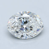 3 Carat Oval - Natural Diamond - 3.01 - F - SI2 - VG - EX - EX - Diamonds By Rothschild