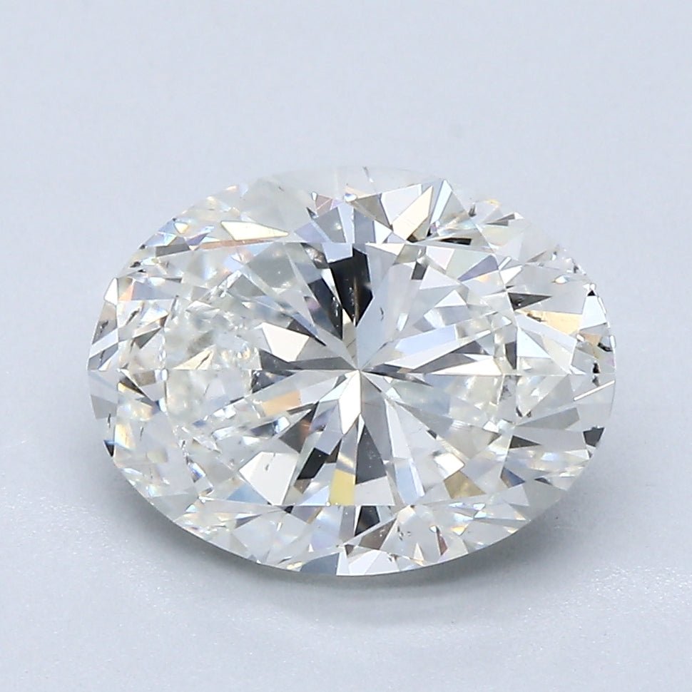 3 Carat Oval - Natural Diamond - 3.01 - G - SI1 - VG - VG - VG - Diamonds By Rothschild