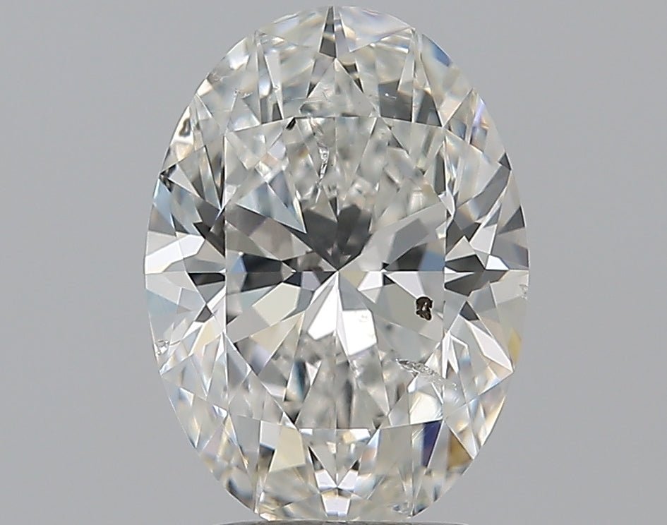 3 Carat Oval - Natural Diamond - 3.01 - G - SI2 - VG - EX - EX - Diamonds By Rothschild