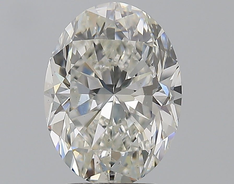 3 Carat Oval - Natural Diamond - 3.01 - H - SI1 - VG - EX - EX - Diamonds By Rothschild
