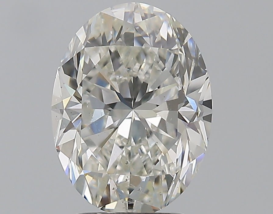 3 Carat Oval - Natural Diamond - 3.01 - H - SI1 - VG - EX - EX - Diamonds By Rothschild