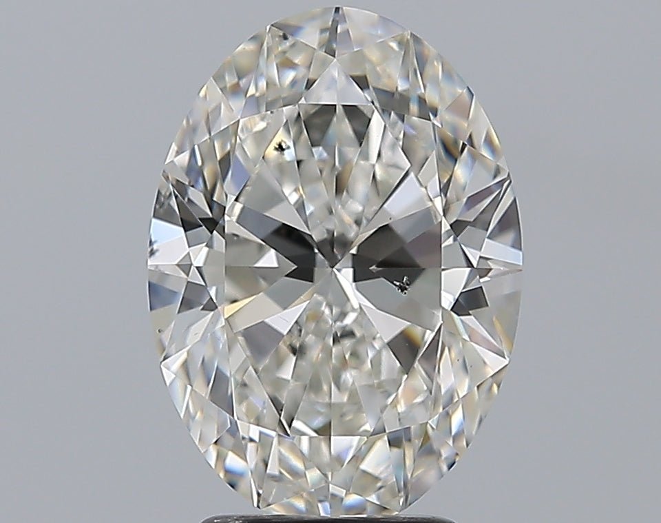 3 Carat Oval - Natural Diamond - 3.01 - H - SI1 - VG - EX - EX - Diamonds By Rothschild