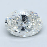 3 Carat Oval - Natural Diamond - 3.01 - H - SI2 - VG - VG - EX - Diamonds By Rothschild